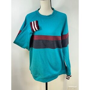 Cotopaxi Pullover Sweatshirt Color Block Striped Athletic Top Size L